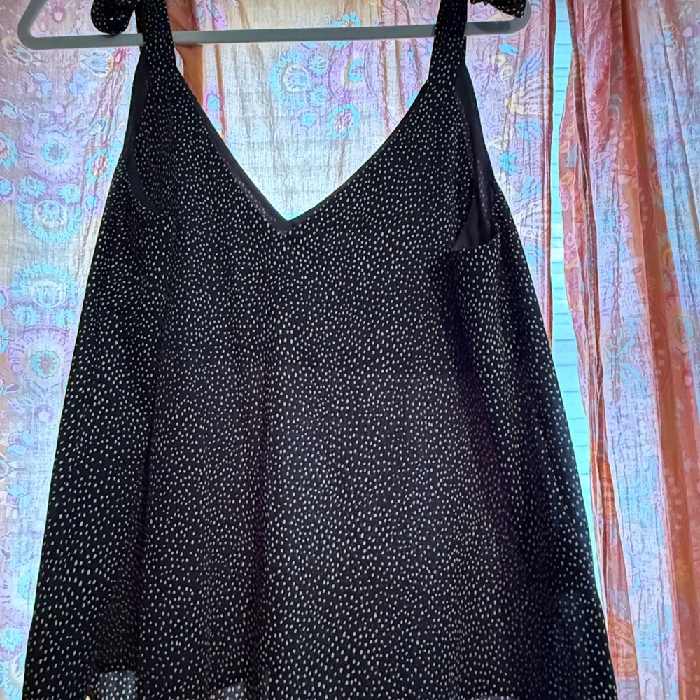 H&M Black and White Speckled Camisole